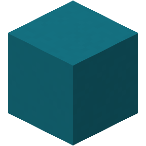 Béton cyan Minecraft