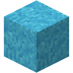 Béton en poudre bleu clair Minecraft