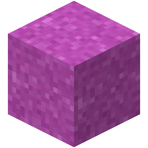 Béton en poudre magenta Minecraft