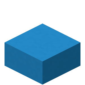 Dalle de béton bleu clair Minecraft