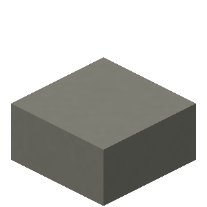 Dalle de béton gris clair Minecraft