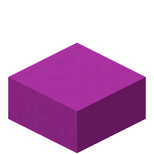 Dalle de béton magenta Minecraft