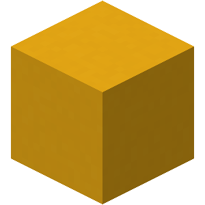 Béton jaune Minecraft