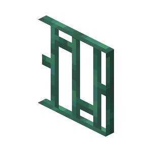 Barreaux de cuivre oxydés Minecraft