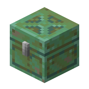 Coffre en cuivre érodé Minecraft