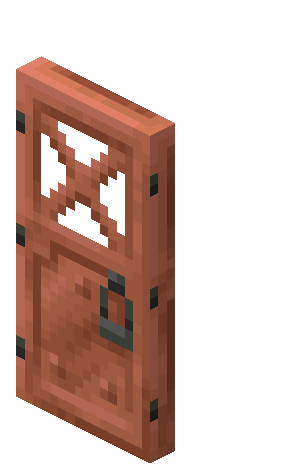 Porte en cuivre Minecraft