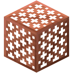 Grille en cuivre Minecraft