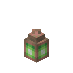 Lanterne en cuivre exposée Minecraft