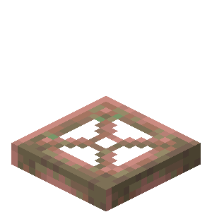 Trappe en cuivre exposé Minecraft