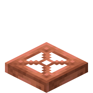Trappe en cuivre Minecraft