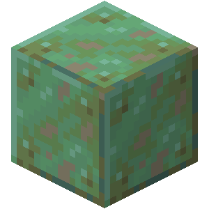 Cuivre érodé Minecraft