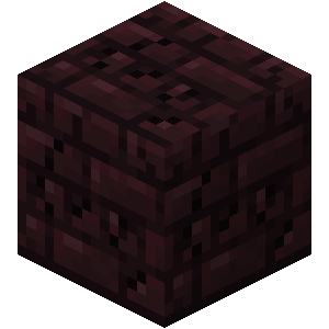 Briques du Nether craquelées Minecraft