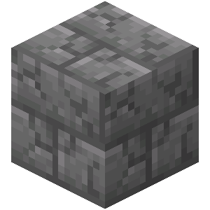 Pierre taillée craquelée Minecraft