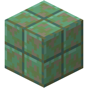 Cuivre taillé érodé Minecraft