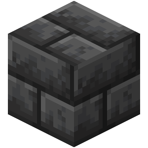 Ardoise des abîmes taillée Minecraft