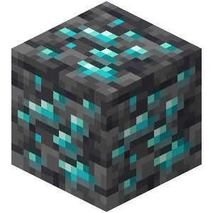 Minerai de diamant des abîmes Minecraft
