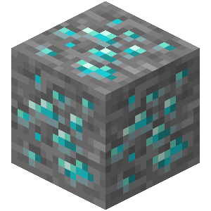 Minerai de diamant Minecraft