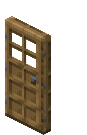 Porte en chêne Minecraft