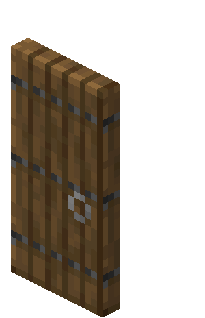 Porte en sapin Minecraft