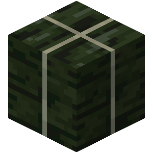 Bloc d’algues séchées Minecraft