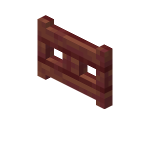 Portillon en palétuvier Minecraft