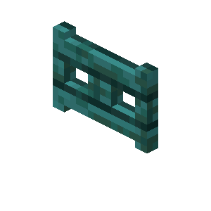 Portillon biscornu Minecraft