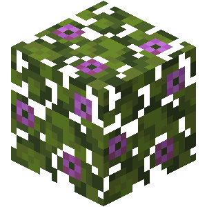 Feuilles d’azalée fleurie Minecraft