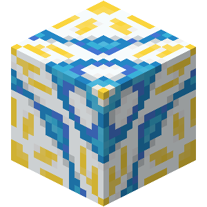 Terre cuite émaillée blanche Minecraft