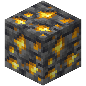 Minerai d’or des abîmes Minecraft
