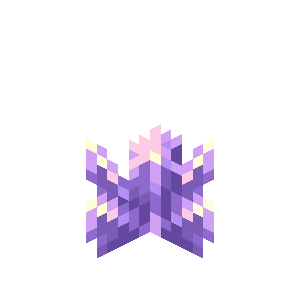 Grand cristal d’améthyste Minecraft
