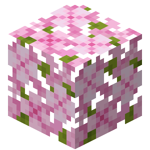 Feuilles de cerisier Minecraft