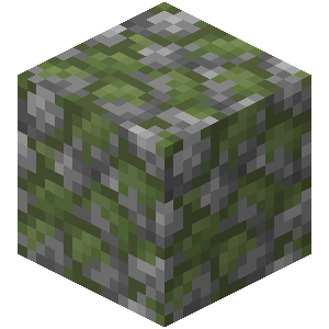 Pierres moussues Minecraft