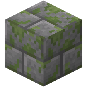 Pierre taillée moussue Minecraft