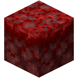Nylium carmin Minecraft