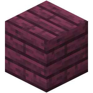 Planches carmin Minecraft