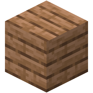 Planches d’acajou Minecraft