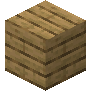 Planches de chêne Minecraft