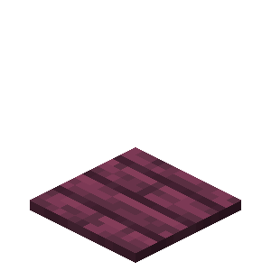 Plaque de pression carmin Minecraft