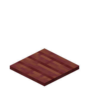 Plaque de pression en palétuvier Minecraft