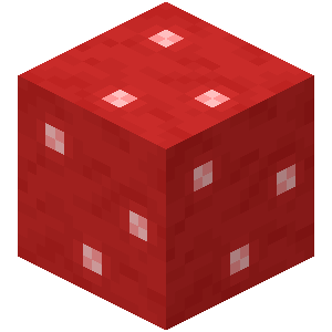 Bloc de champignon rouge Minecraft