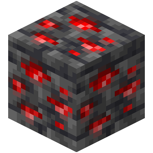 Minerai de redstone des abîmes Minecraft