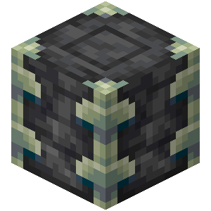Ardoise des abîmes renforcée Minecraft