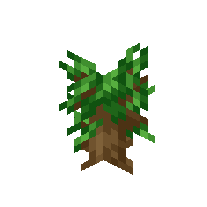 Pousse de chêne noir Minecraft