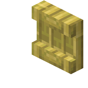 Étagère en bambou Minecraft