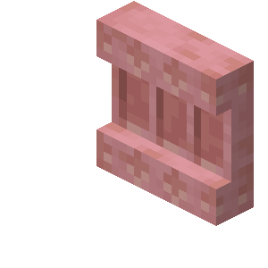 Étagère en cerisier Minecraft