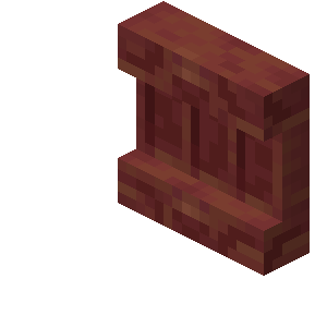 Étagère en palétuvier Minecraft