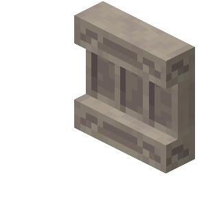 Étagère en peuplier Minecraft