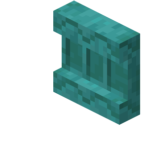 Étagère biscornue Minecraft