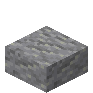 Dalle d’andésite Minecraft