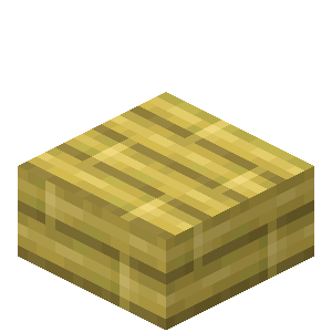 Dalle de bambou Minecraft